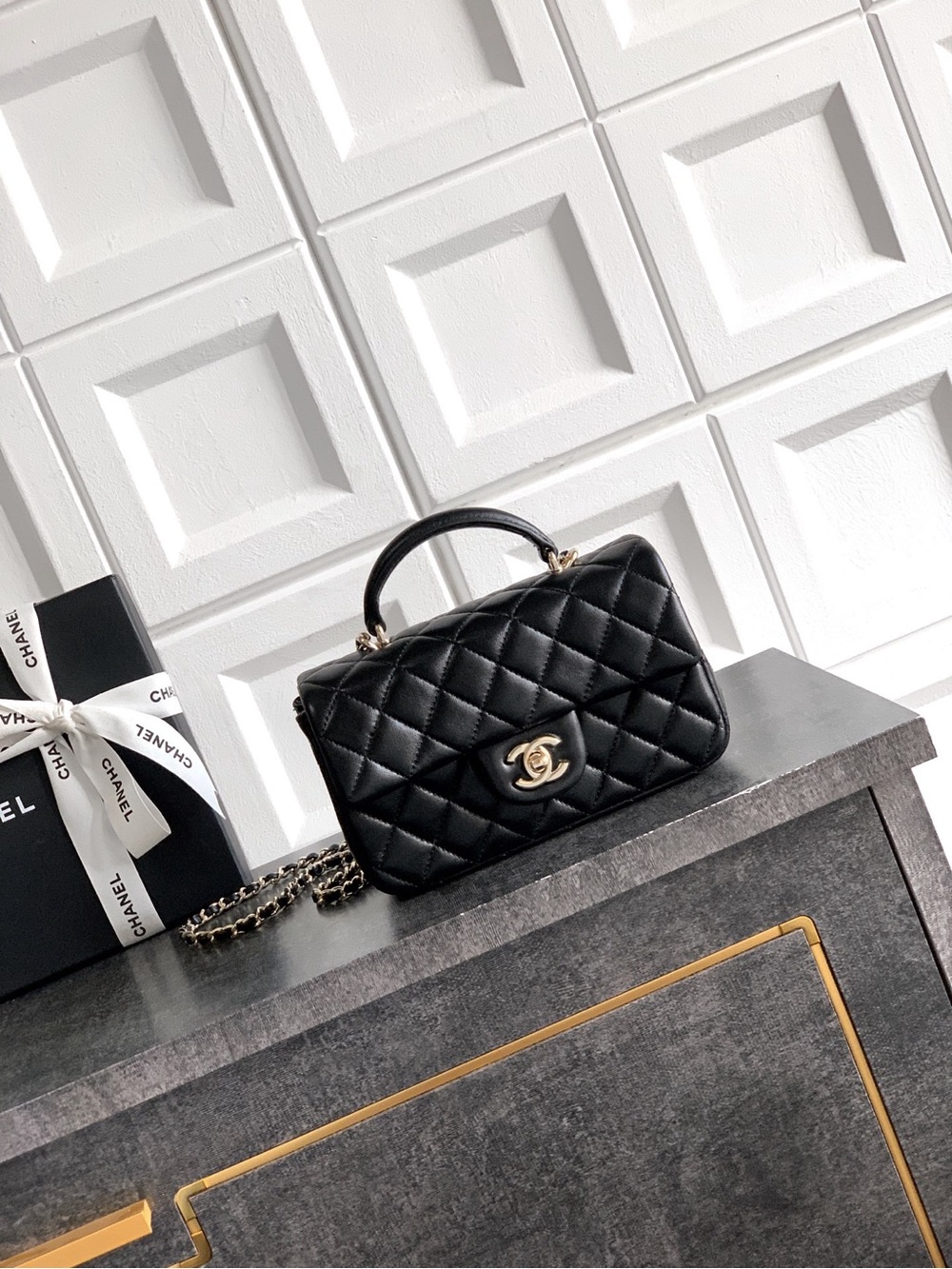 CHANEL Chanel 22B Fall/Winter Classic Flap CF Mini Quilted